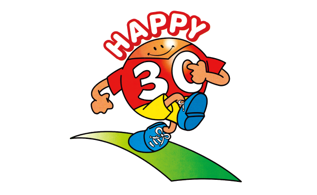 2002年 30周年キャラクター「HAPPY30」募集