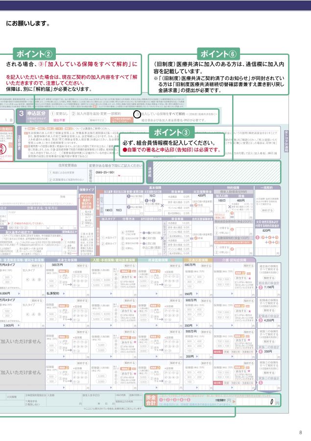 ゆう相談ページ 22年度版ゆうゆう総合パンフ退職者